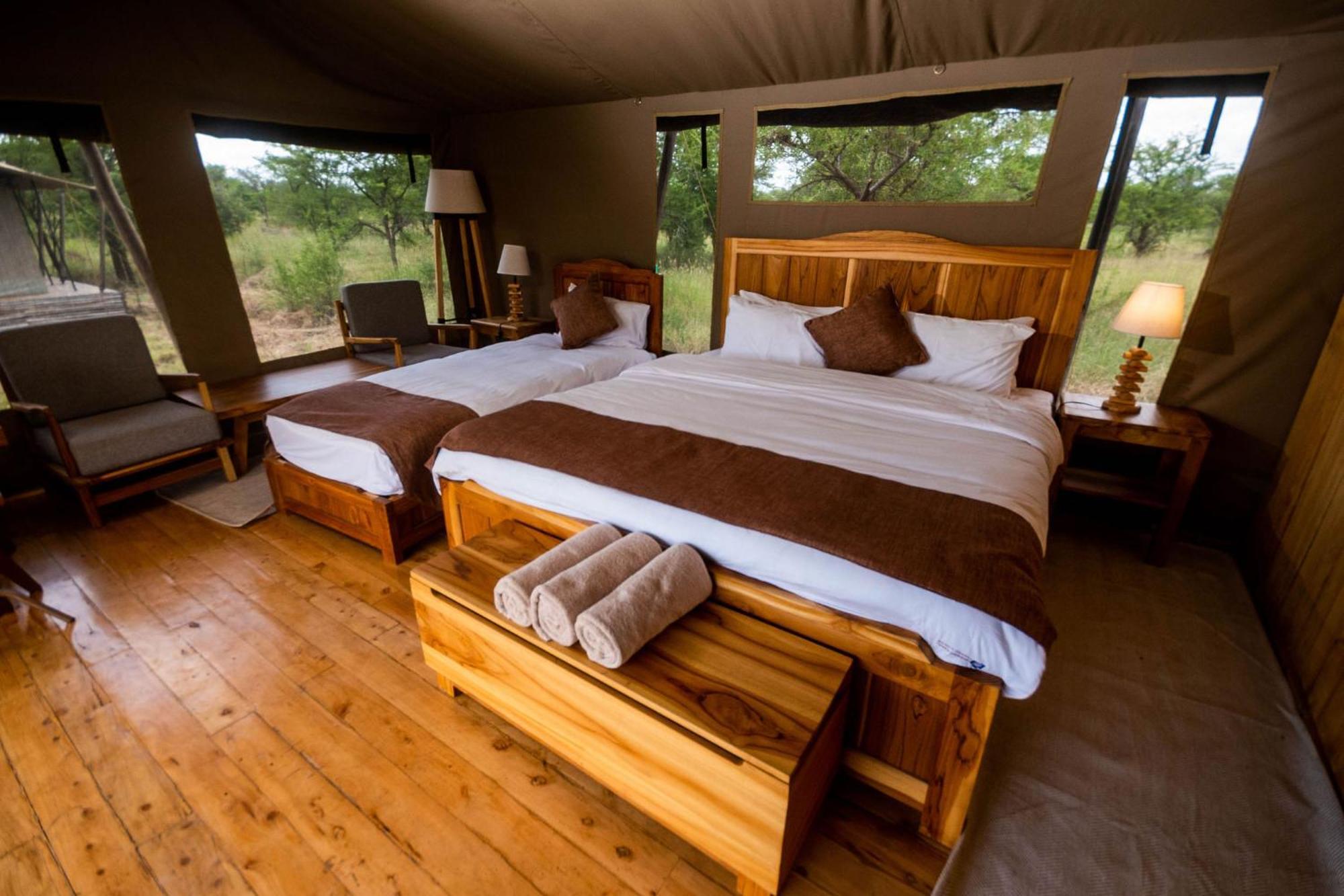 Serengeti Kifaru Tented Lodge Mugumu Bagian luar foto